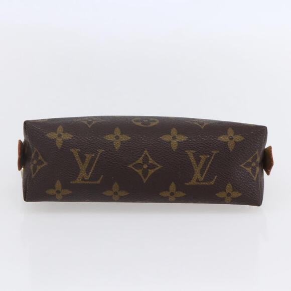 LOUIS VUITTON Monogram Pochette Cosmetic PM Cosmetic Pouch M47515 LV Auth BA8070 - Picture 6 of 16